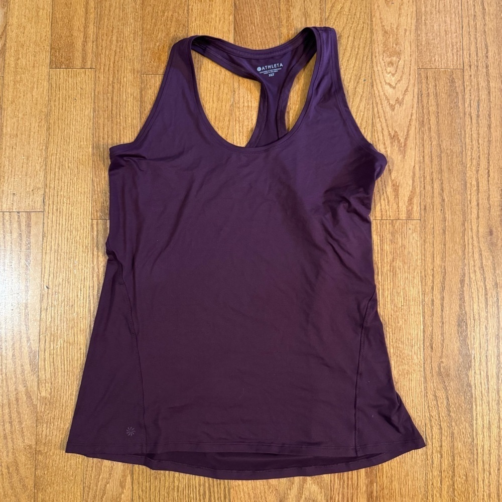 Athleta Women's Purple Tank Top Size XLT